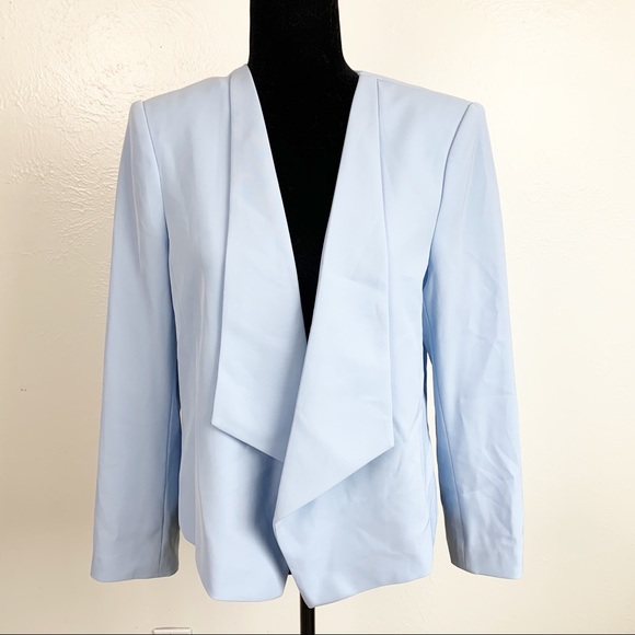 calvin klein baby blue coat